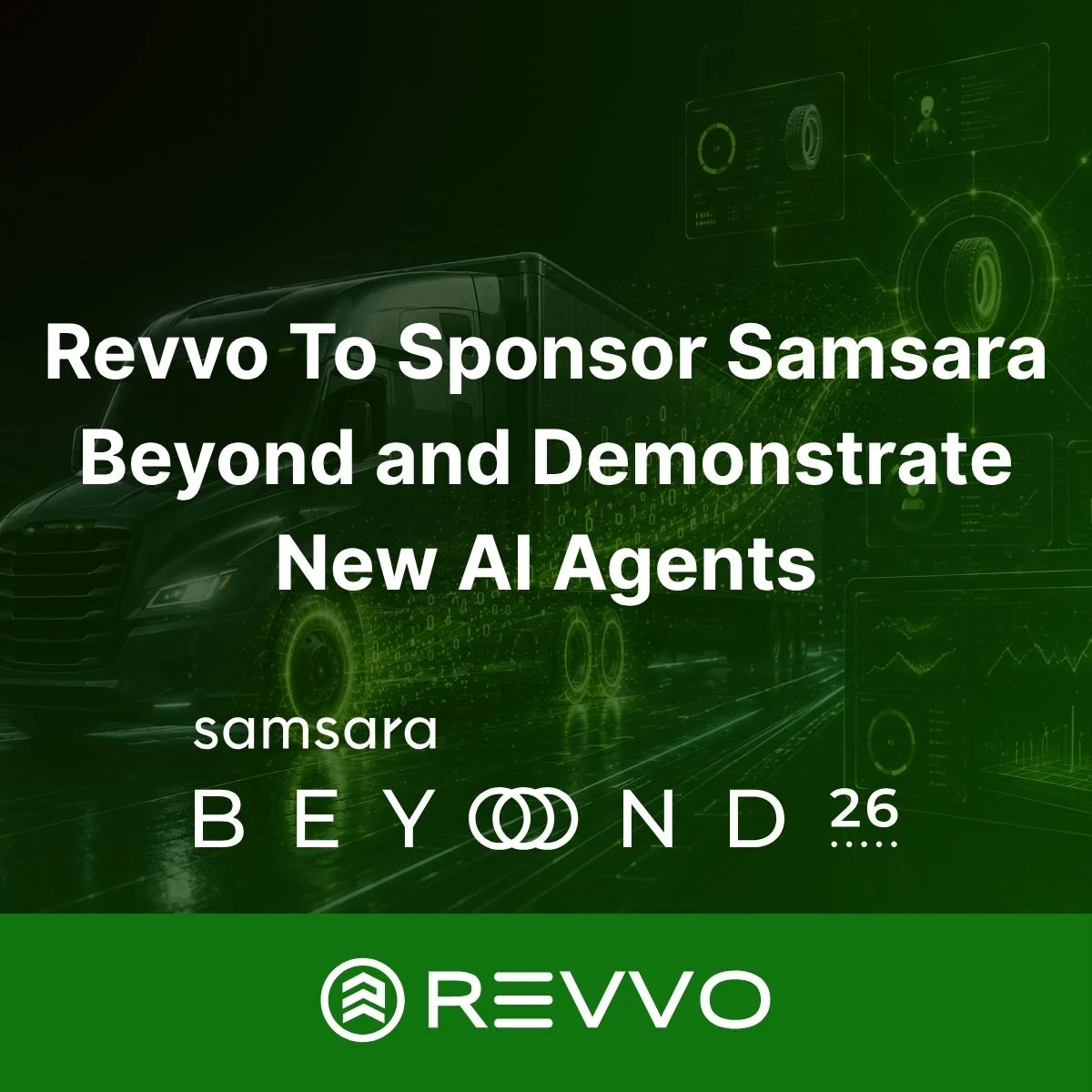 Revvo sponsoring Samsara Beyond 26 with AI agents
